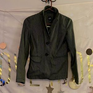 Gap Pinstripe Blazer